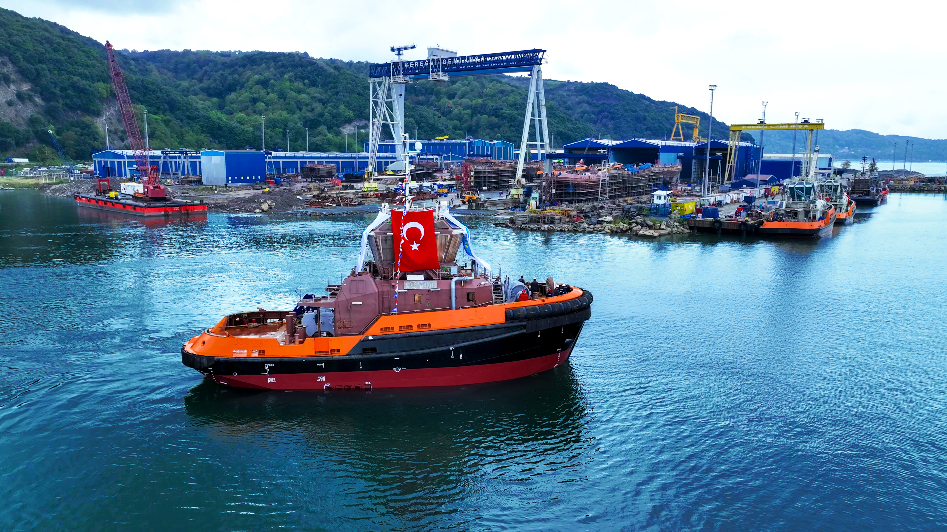 FOURTH IN LINE, BUILT TO INSPIRE: MED MARINE LAUNCHES ANOTHER RAmparts 2800 TUG FOR OMMP