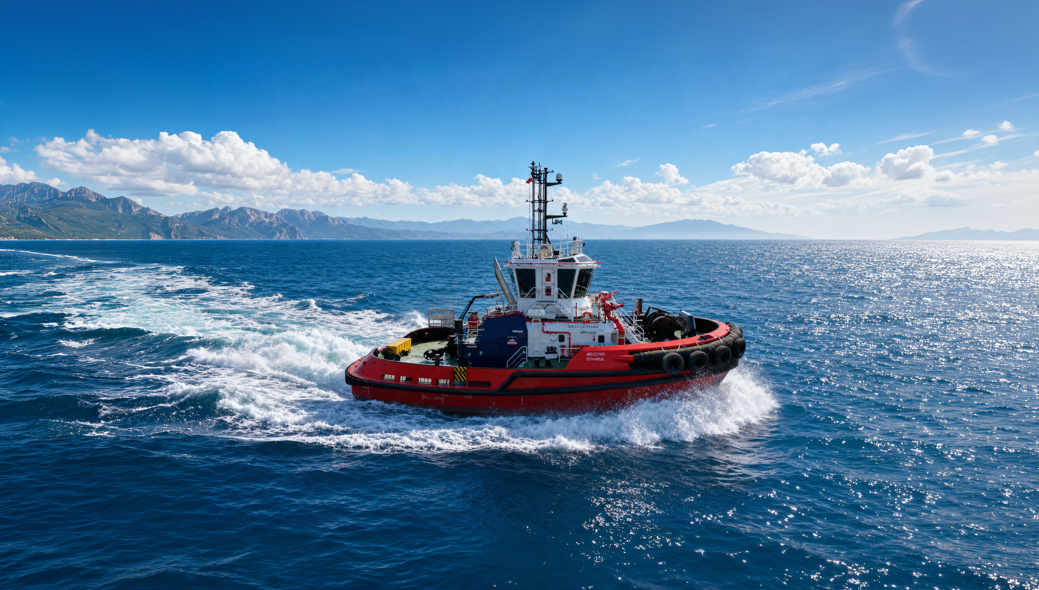 MED MARINE’S NEW RAmparts 2500-W TUGBOATS ENTER SERVICE WITH YAKAMOZ JOINT VENTURE
