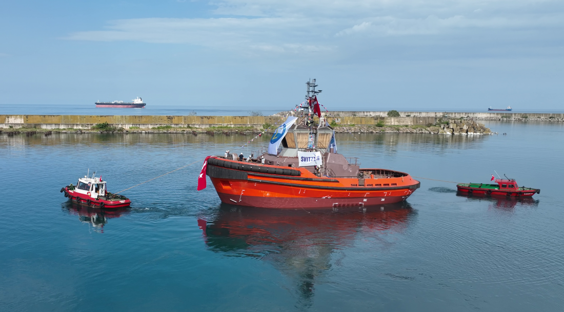 MED MARINE LAUNCHES CUSTOM-BUILT MED-A2800 TUG FOR SVITZER