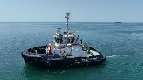 MED MARINE CELEBRATES SUCCESSFUL DELIVERY OF MED-A2570 SERIES TUG FOR SEAGATE